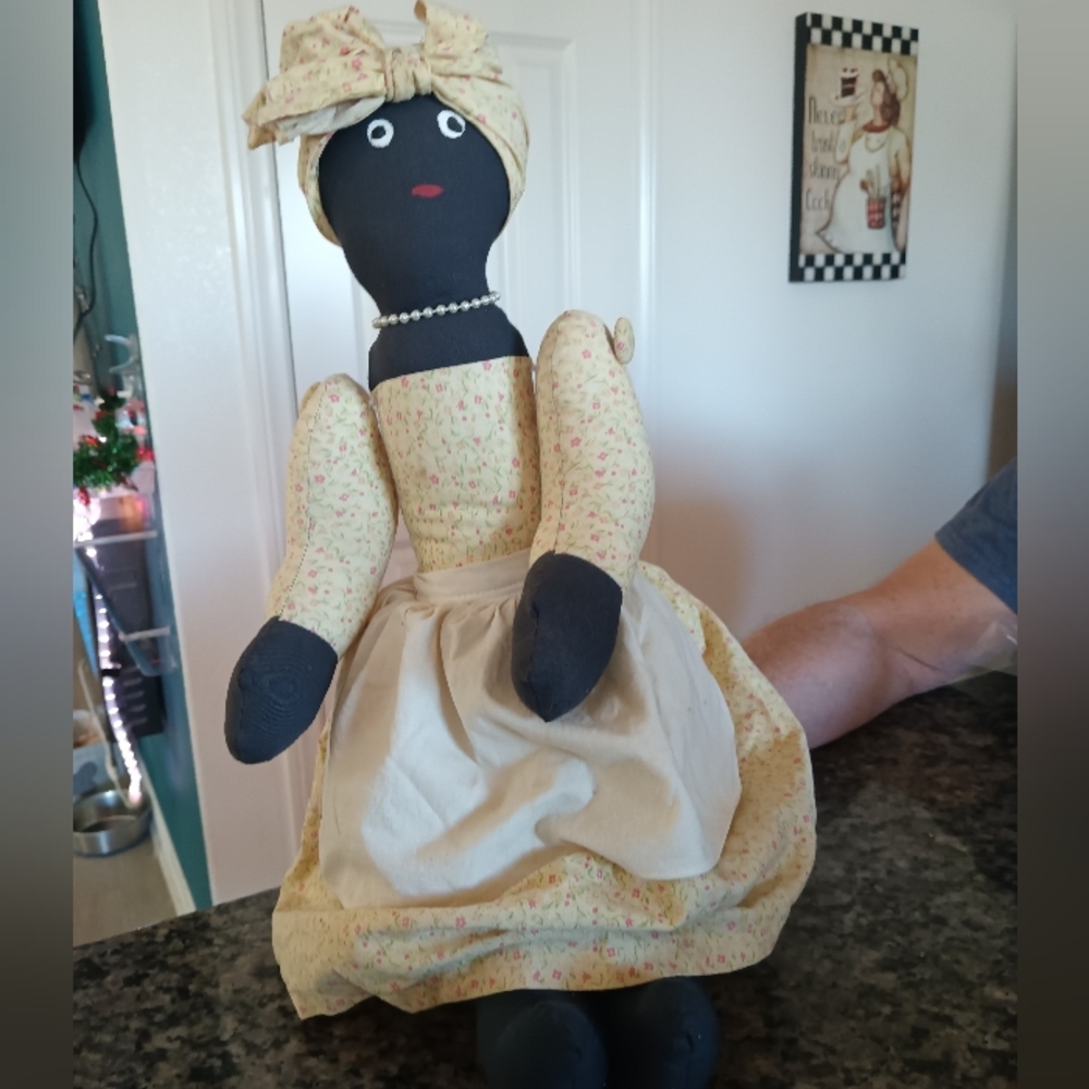 Adorable Folk art Ragdoll